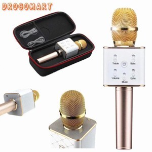 Micro karaoke Tuxun Q7 (Micro karaoke tích hợp loa Bluetooth)