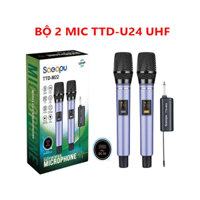 Micro Karaoke TTD M22 - Bắt Sóng Xa, Sử Dụng Cho Các Loại Loa Kéo, Amply Karaoke