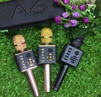 Micro kèm Loa Bluetooth A6 mic hát karaoke