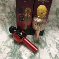 Micro kèm Loa Bluetooth T01 mic hát karaoke