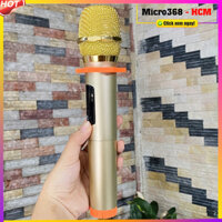 Micro không dây 368 TV1900 UHF cho loa kéo Âmli hát hút giọng nâng tone