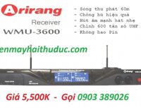 MICRO KHÔNG DÂY ARIRANG WMU-3600