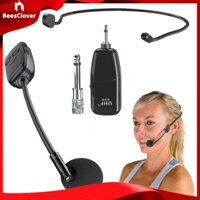 Micro Không Dây beesclover uhf Dùng Để Dạy Học Ngoài Trời Cầm Tay Gắn Micro Khuếch Đại Giọng Nói
