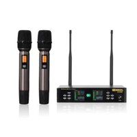 Micro không dây BIK BJ-U100II gồm 1 đầu thu, 2 tay micro không dây (Giá 1 bộ)
