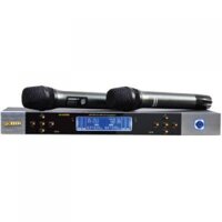Micro không dây BIK BJ-U500 (Japan), gồm 1 đầu thu, 2 tay micro không dây (Giá 1 bộ)