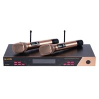 Micro Không Dây BIK BJ-U600 (Japan - Cảm biến tự ngắt, Dò sóng sạch, Chống hú rít)