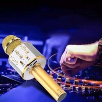 Micro Không Dây BLUETOOTH Tiện Dụng Chất Lượng Cao WS-858 ĐA NĂNG 6 TRONG 1 HÁT KARAOKE