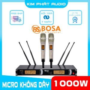 Micro không dây Bosa 1000W