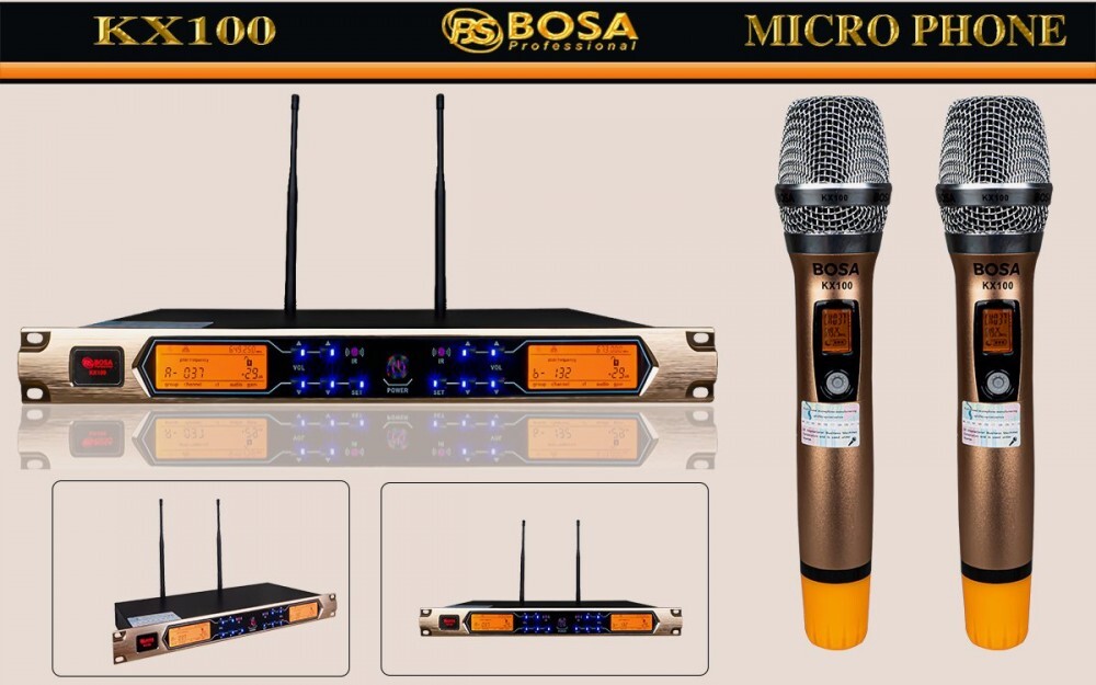 Micro không dây Bosa KX100