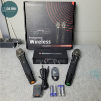 Micro không dây Boston Acoustics WMS210 có Echo, Delay, Độ nhạy cao, Nguồn Type C - Chính Hãng