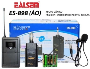 Micro không dây cài áo Ealsem ES-898