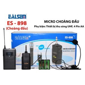 Micro không dây cài áo Ealsem ES-898