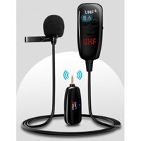Micro không dây cài áo MeGa UHF, Mic thu âm cho điện thoại, laptop, máy quay video, livestrym
