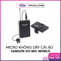 Micro không dây cài áo Samson Go Mic Mobile dành cho điện thoại (có kẹp)