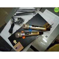 Micro không Dây Cao Cấp Shure UGX 21- 4 Râu Cao Cấp, Bắt Sóng Cực Mạnh, Hát Nhạy , Chống Hú Rít, Thiết Kế Nhôm Phay