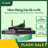 Micro không dây chính hãng DBacoustic Lx m5 , Mic sự kiện - gia đình, tặng kèm pin sạc