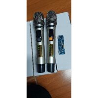 Micro không Dây Cho Loa Kéo - Set tần Số Chỉnh Volum trên Thân micro