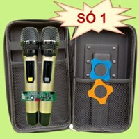 Micro không dây cho loa kéo kèm bóp và vòng chống lăn