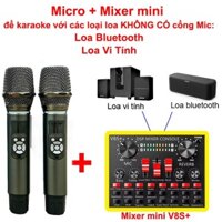 Micro Không Dây Có Echo Nâng Tiếng, Pin Sạc, MTMax AK298, Hát Nhẹ, Karaoke cho ampli, loa kéo, vang, soundcard