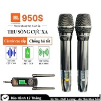 Micro Không Dây Đa Năng Cao Cấp J.BL VM950S, Kim Loại, Sóng UHF Chống Hú Cực Tốt Dễ Dàng Phối Ghép Vang Số,Vang Cơ,Amply