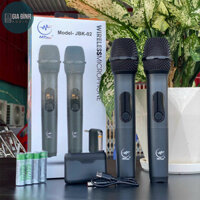 Micro không dây đa năng JBK-02 cao cấp, Độ nhạy cao, Giảm hú rít