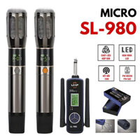 Micro Không Dây Đa Năng SHURE SL980 Sóng UHF Cực Xa, độ nhạy cao cho loa kéo, amply, mixer