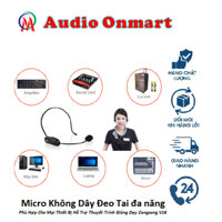 Micro Không Dây Đeo Tai đa năng Phù Hợp Cho Mọi Thiết Bị Hỗ Trợ Thuyết Trình Giảng Dạy Zangsong V16
