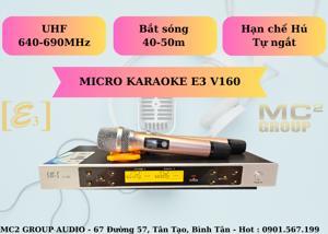 Micro không dây E3 V-160