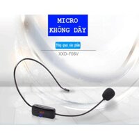 Micro  không dây FM choàng đầu XXD-F08V cho loa trợ giảng