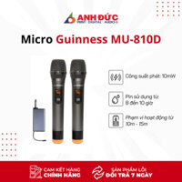 Micro Không Dây Guinness M-810D Hàng Chính Hãng