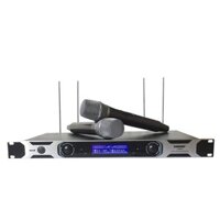 Micro không dây hát karaoke chống hú SHURE UR9D