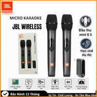 Micro Không Dây J.B.L Wireless Cao Cấp - Bắt Sóng UHF Xa Đến 120M,Sử Dụng Cho Loa Kéo,Vang, Amply,Thời Lượng Pin 6-12H