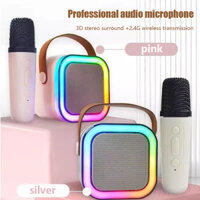 Micro không dây K12 Loa Karaoke Bluetooth không dây Máy Karaoke KTV cầm tay Mini có đèn RGB K ▽ ❈ ❈ ❈ ❈ ❈ ❈ ❈ ✷