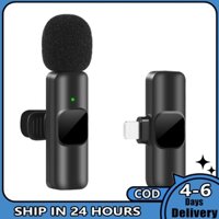 Micro Không Dây mini Có mic Thu Âm Dùng Cho iphone android Điện Thoại