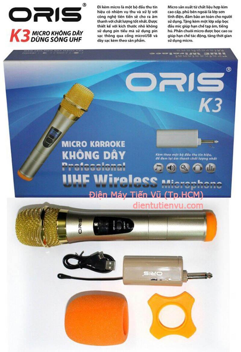 Micro không dây Oris K3