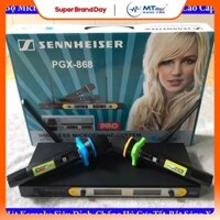 Micro không dây PGX-868 - Mic karaoke gia đình, sân khấu - Độ nhạy cao, bắt sóng xa, chống hú rít bảo hành 12 tháng