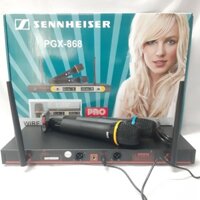 MICRO KHÔNG DÂY SENNHEISER PGX 868. MICRO ĐÔI 2 CÂY, KARAOKE CHUYÊN NGHIỆP CHẤT LƯỢNG.