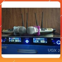 Micro không dây Shu re UGX21-micro karaoke chuyên nghiệp ugx21