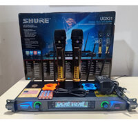 Micro Không Dây Shurae UGX31  sử dụng cho hát karaoke gia đình, kinh doanh, hội trường, sân khấu