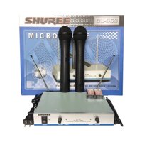 Micro không dây Shure DL 868  Thiết bị âm thanh giá rẻ đáng dùng hiện nay cải thiện giọng hát chống hú rít tốt