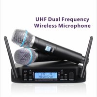 Micro Không Dây Shure GLXD4 Màn Hình LCD Sắc Nét Sóng UHF Siêu Sạch Dùng Cho Dàn Karaoke, Loa Kéo, Hội Trường, Mixer