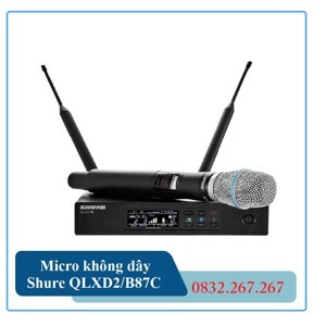 Micro không dây Shure QLXD2/B87C