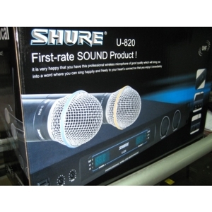 Micro Shure U820 (U-820) - Micro không dây