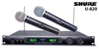 MICRO KHÔNG DÂY SHURE U820 KARAOKE GIÁ RẺ