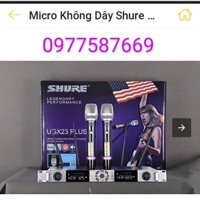 MICRO KHÔNG DÂY SHURE UG X23 PLUS- HÀNG CHÍNH HÃNG