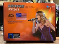 MICRO KHÔNG DÂY SHURE UGX20II