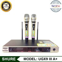 Micro không dây Shure UGX9 III A+