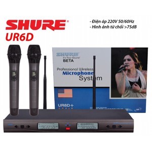 Micro không dây Shure UR6D