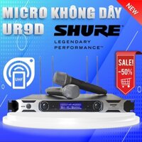 Micro Không Dây Shure UR9D - Micro UHF TỤ TO  Bắt Sóng Tốt Chống Hú Rít Chuyên Karaoke Gia Đình