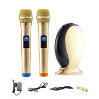 Micro không dây SK3 Livetream hát karaoke có Bluetooth amply mini cao cấp (Hết hàng)